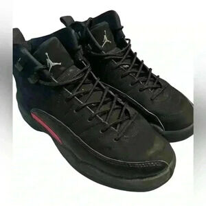 Nike Air Jordan 12 Retro GG Black Rush Pink Sneaker Shoes GS- SZ 5.5Y 510815-006